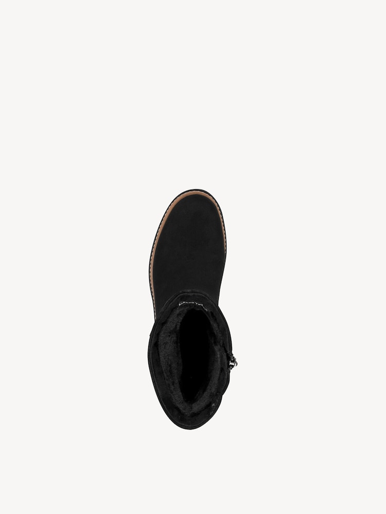 Marco Tozzi, Bootie - black warm lining, BLACK, Image 3 of 6