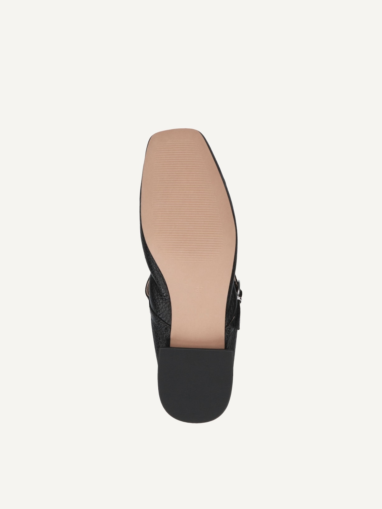 Caprice, Ballerine en cuir - noir BLACK DEER, image 5 sur 5