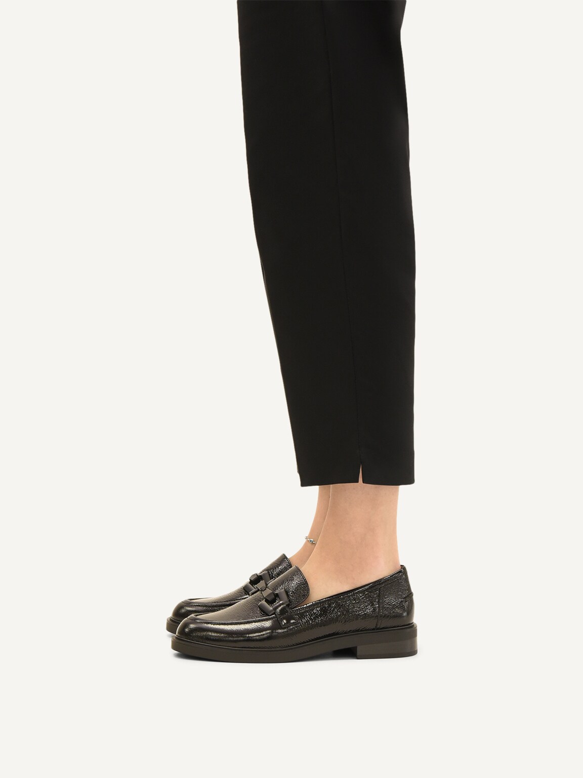Caprice, Leather Slipper - black BLACK NAPLAK, image 2 of 6