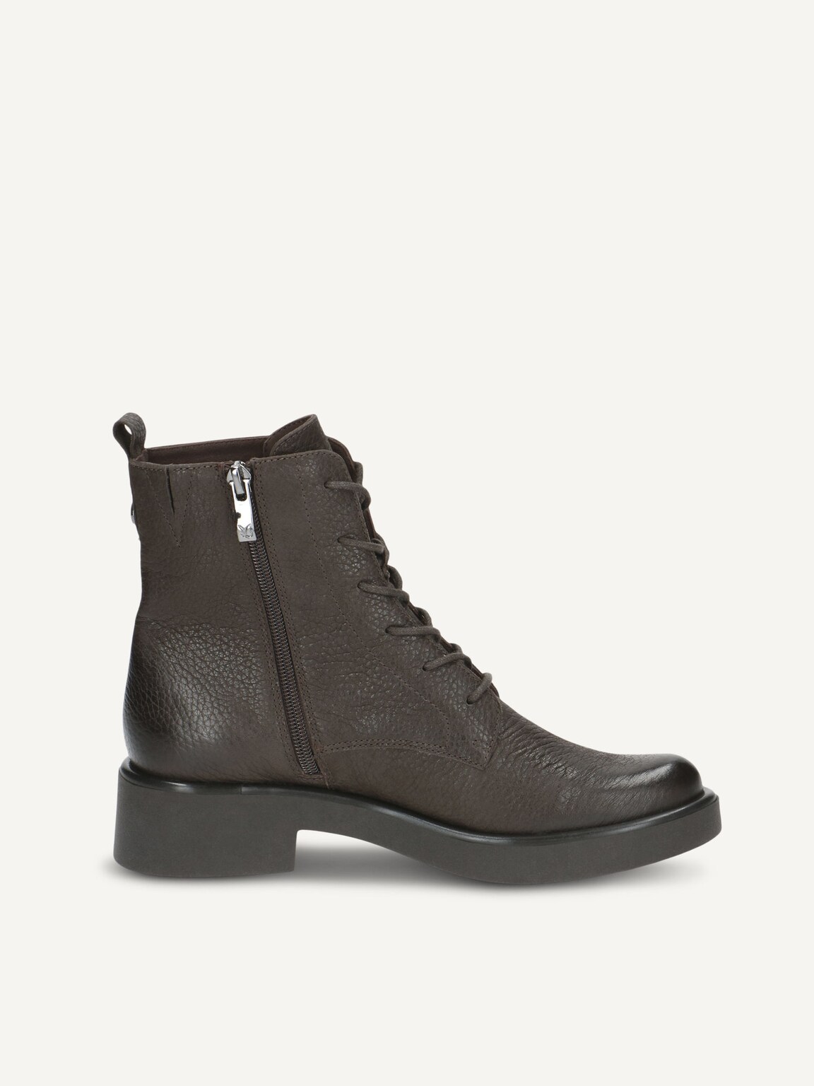 Caprice, Leather Bootie - brown DK BROWN NUBUC, image 3 of 5