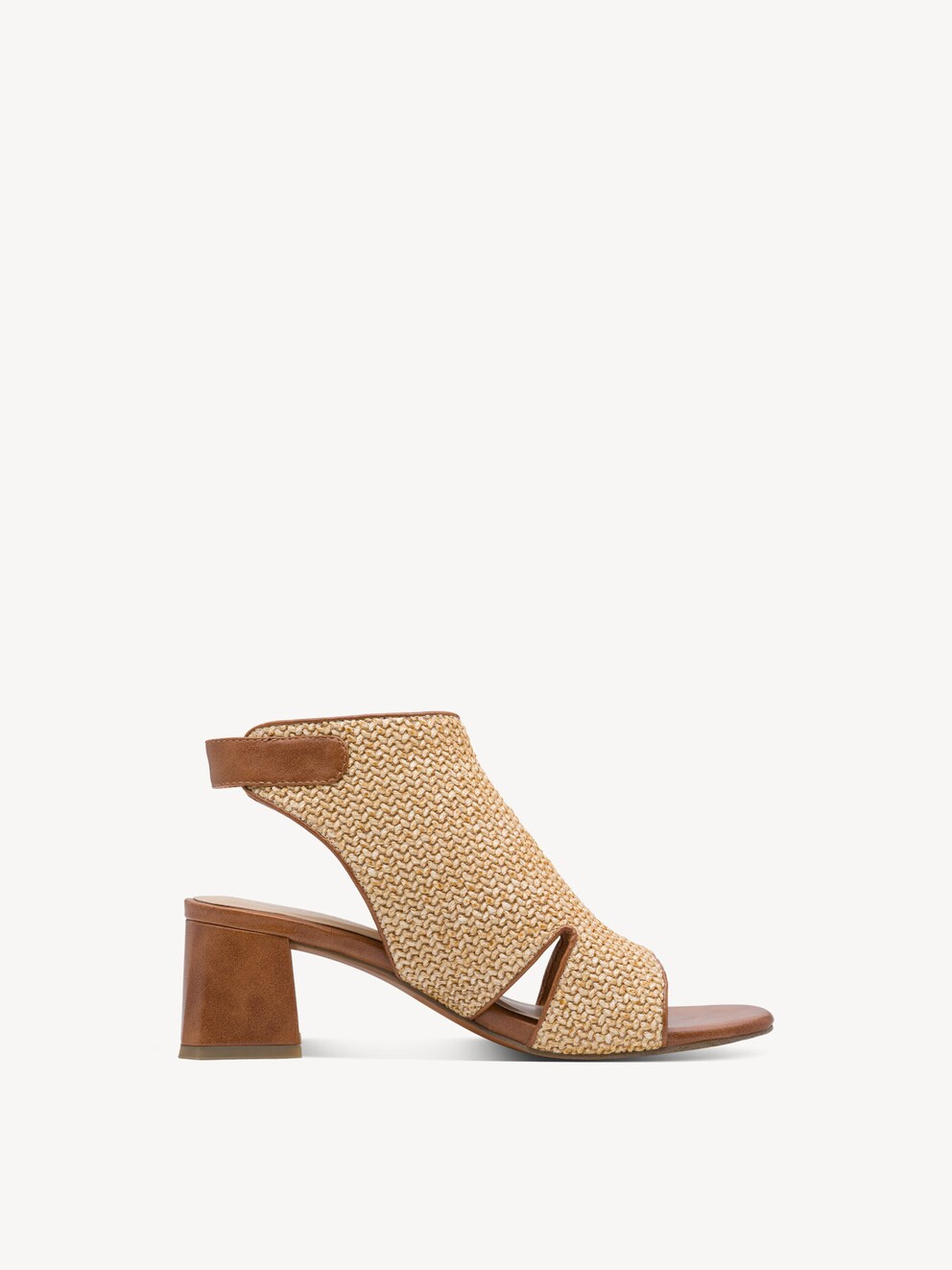 Marco Tozzi, Sandály - hnědá COGNAC COMB, obrázek 6 z 6