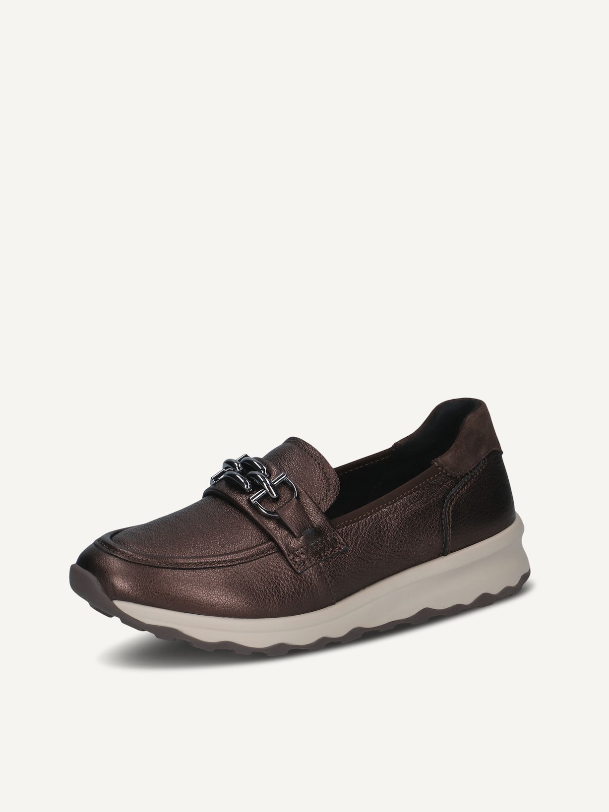 Caprice, Lederslipper - braun DK BROWN MET, Bild 3 von 6