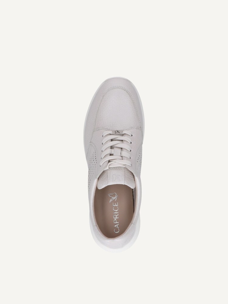 Caprice, Basket en cuir - blanc PEARL PER.DEER, image 4 sur 5