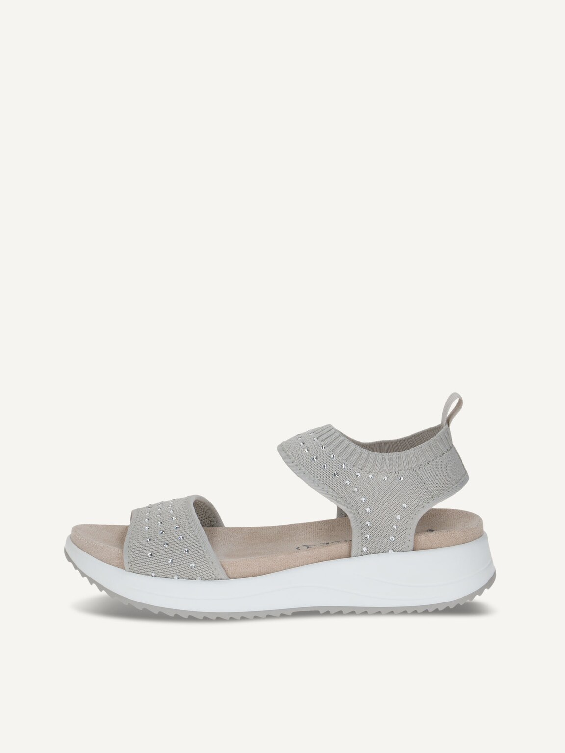 Caprice, Sandal - grey LT GREY KNIT, image 2 of 5