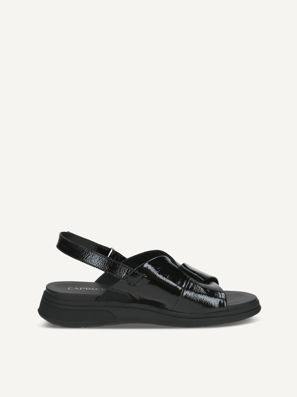 Caprice, Leather Sandal - black BLACK NAPLAK, image 3 of 5