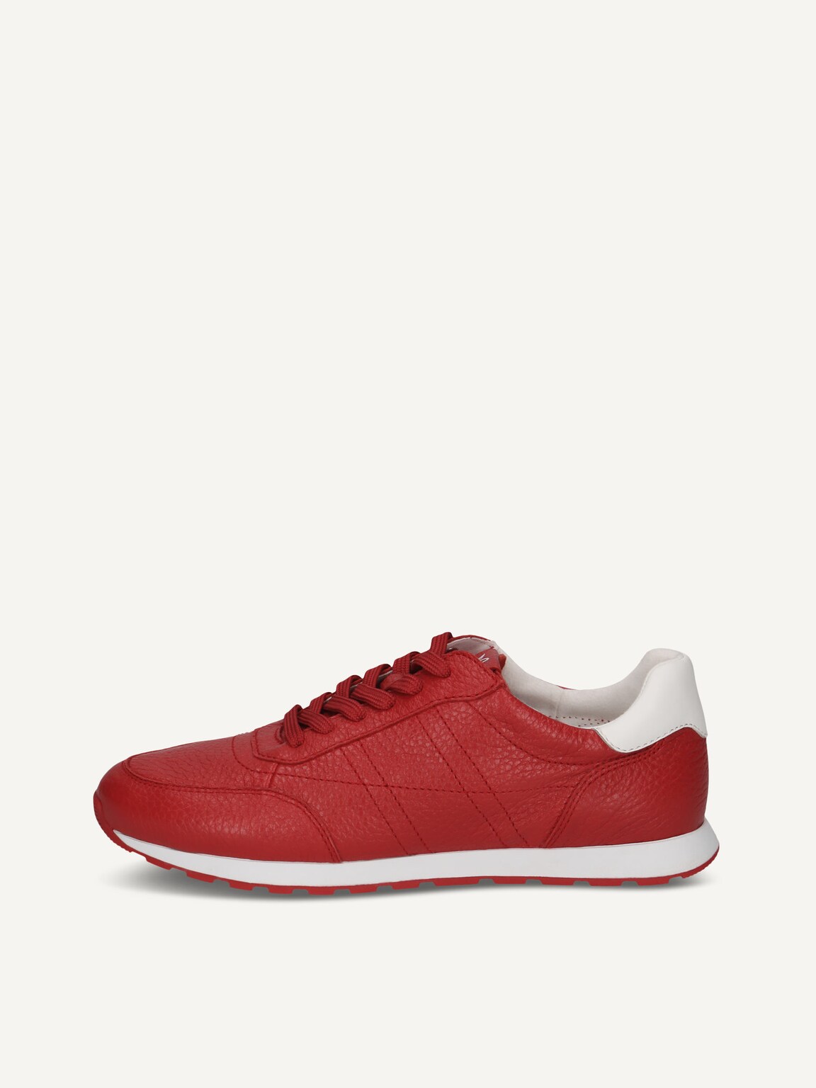 Caprice, Leather Sneaker - red RED COMB, image 3 of 6