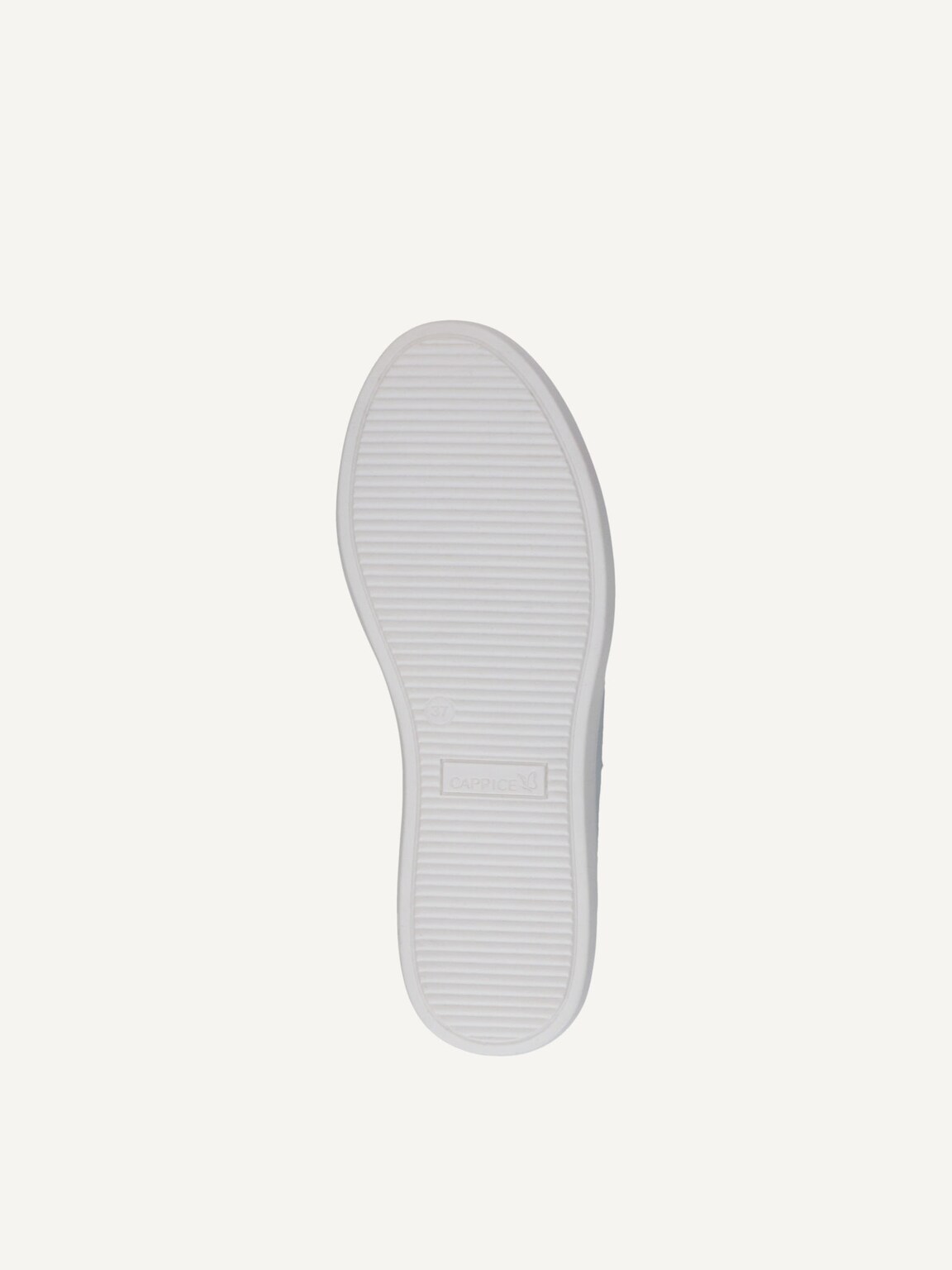 Caprice, Leather Sneaker - white WHITE/SILVER, image 4 of 5