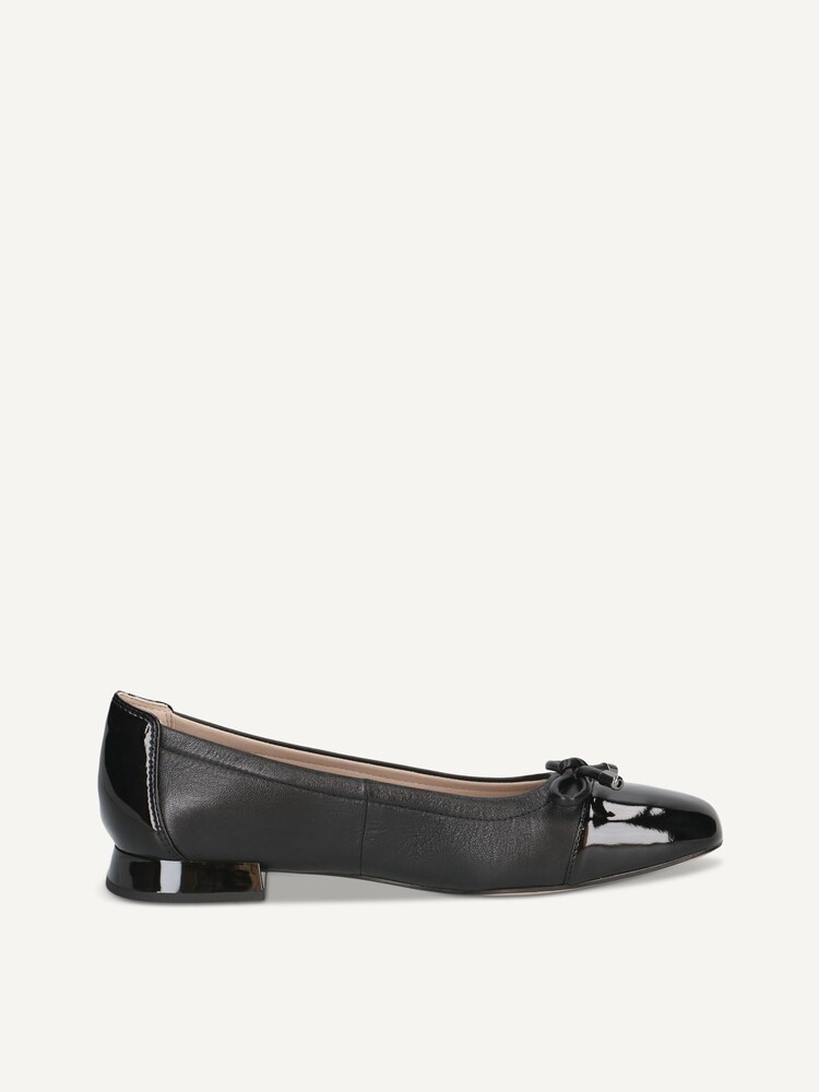 Caprice, Leather Ballerina - black BLACK COMB, image 4 of 6