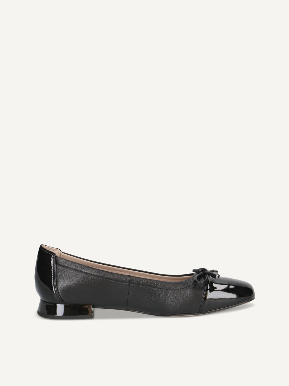Caprice, Ballerine en cuir - noir BLACK COMB, image 4 sur 6