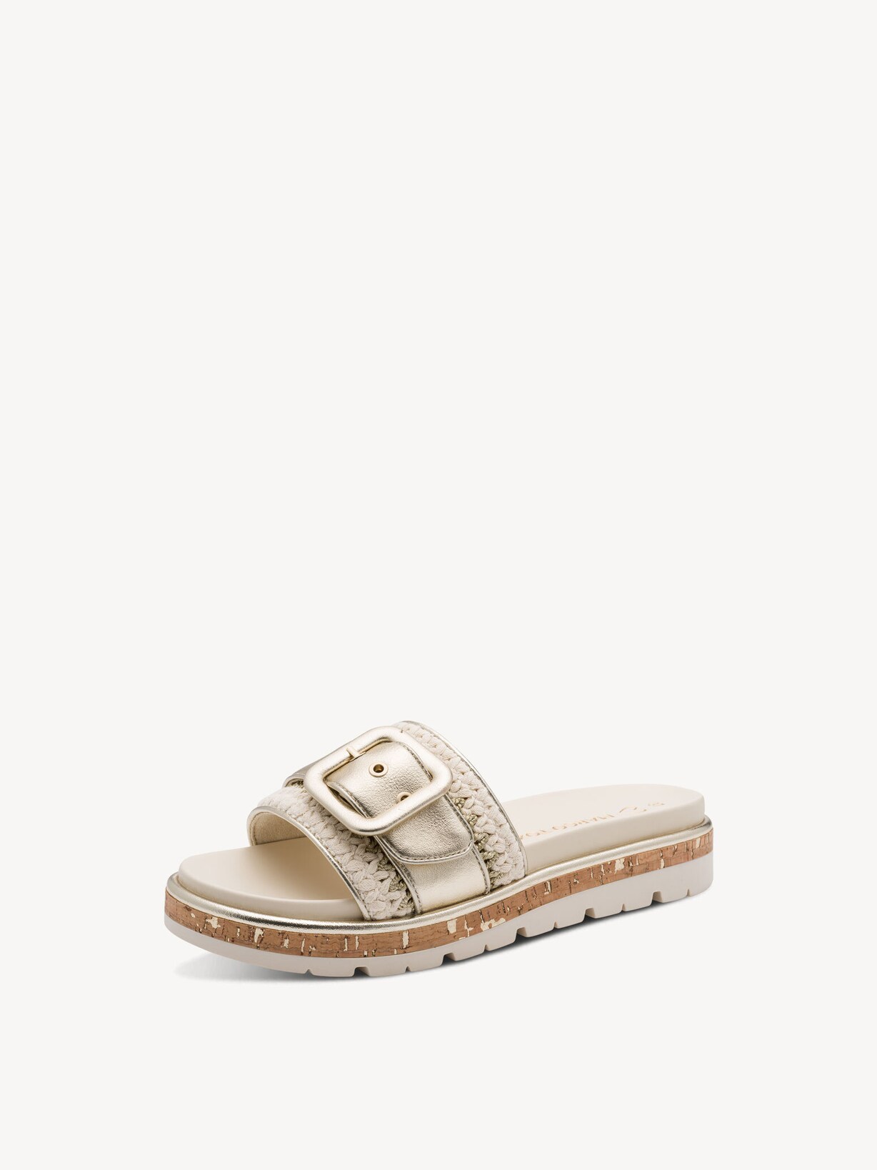 Marco Tozzi, Slipper - beige CREAM COMB, afbeelding 1 van 6
