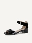 Not selected, Caprice, Leather Heeled sandal - black BLACK PATENT
