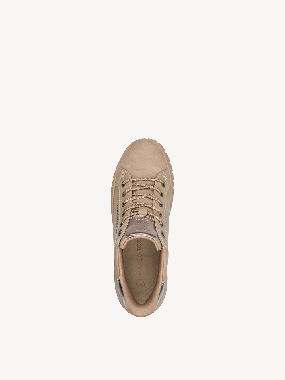 Marco Tozzi, Sneaker - beige TAUPE COMB, image 5 of 6