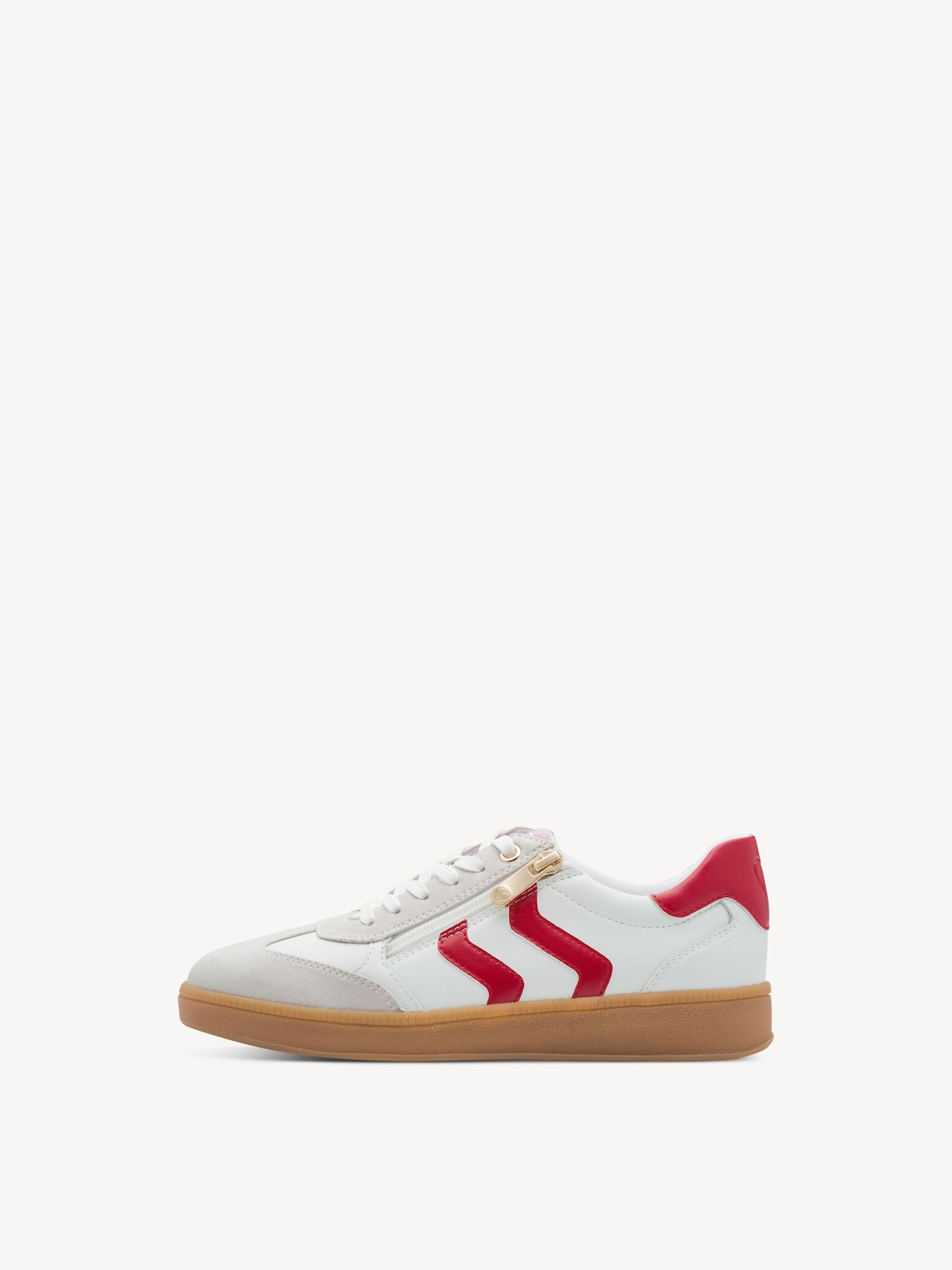 Marco Tozzi, Sneaker - weiß WHITE/RED, Bild 3 von 7