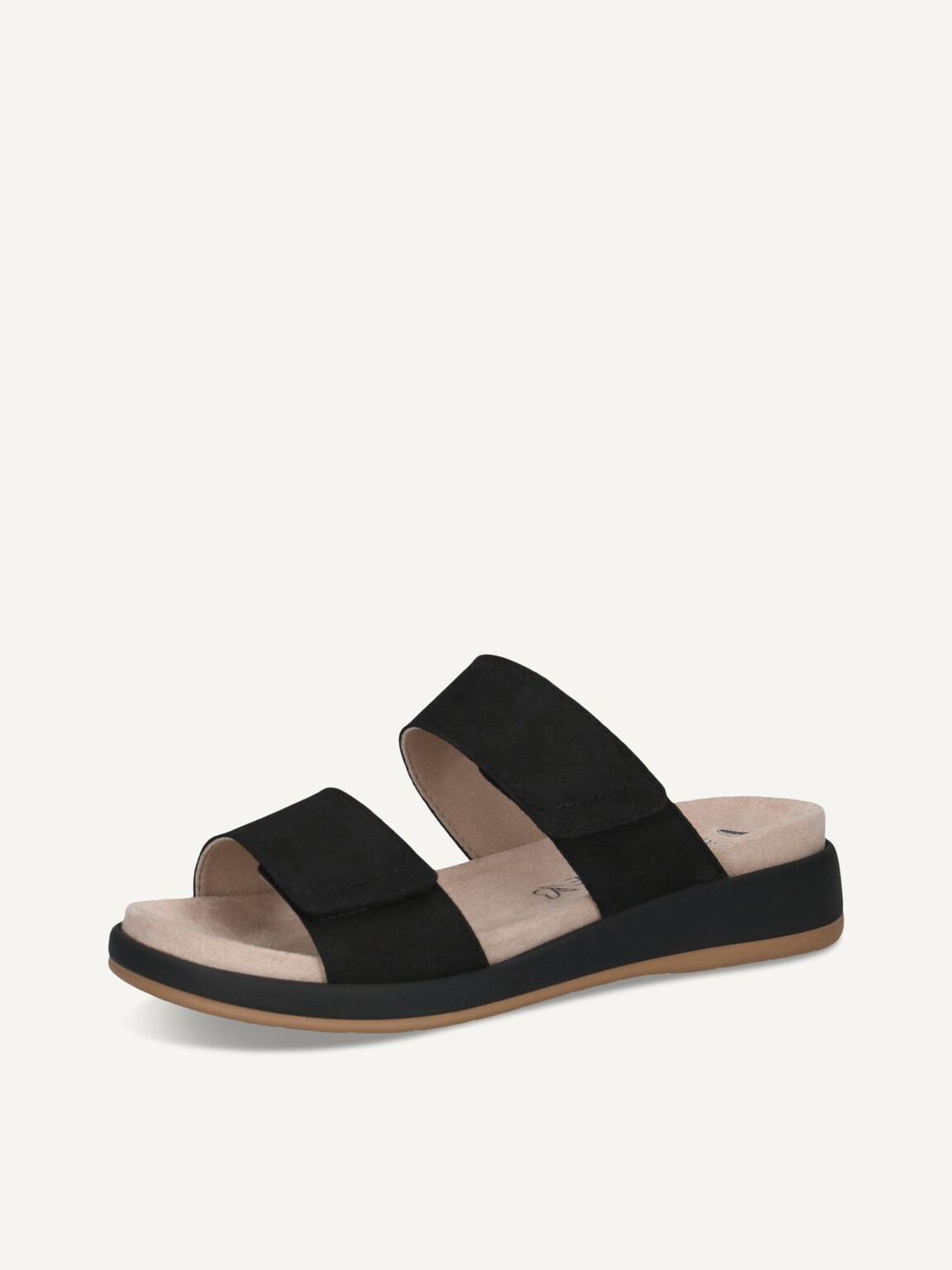 Caprice, Leather Sandal - black BLACK NUBUC, image 1 of 5