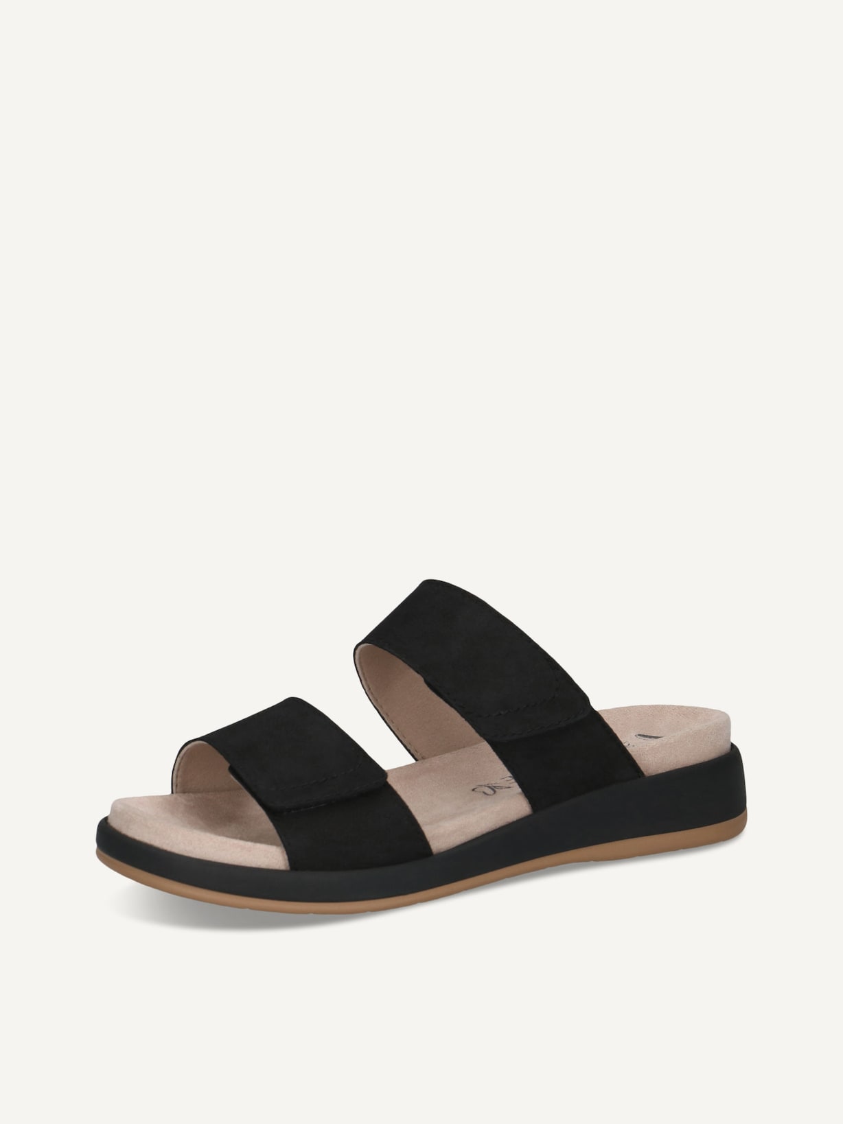 Caprice, Sandale en cuir - noir BLACK NUBUC, image 2 sur 5