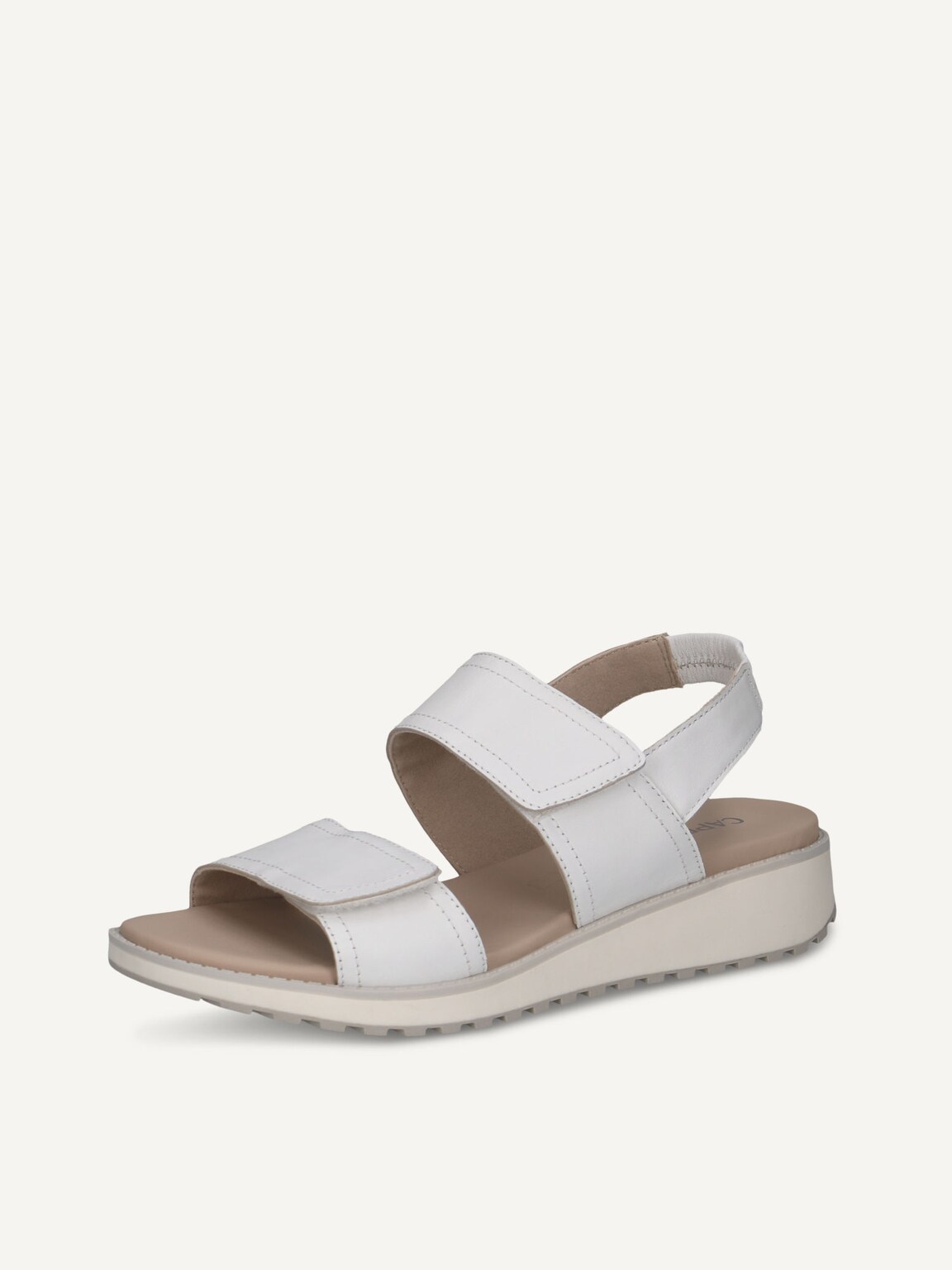 Caprice, Leather Sandal - white WHITE NAPPA, image 1 of 5