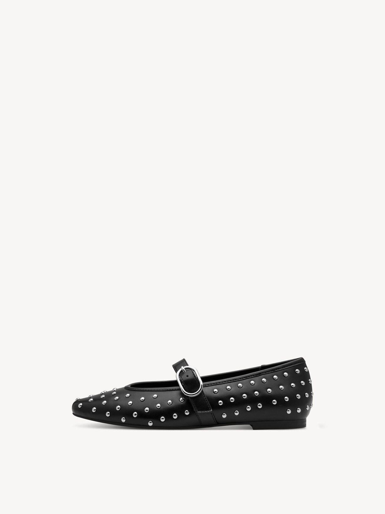 Marco Tozzi, Ballerina - sort BLACK, billede 2 af 6