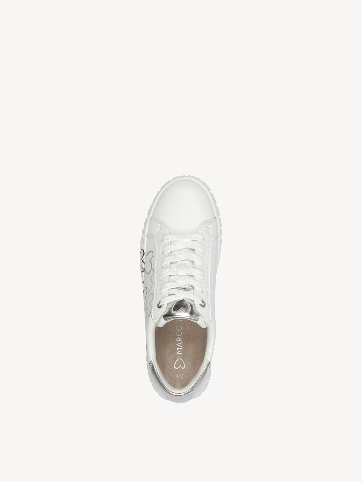 Marco Tozzi, Sneaker - oro WHITE/GOLD, immagine 3 di 6