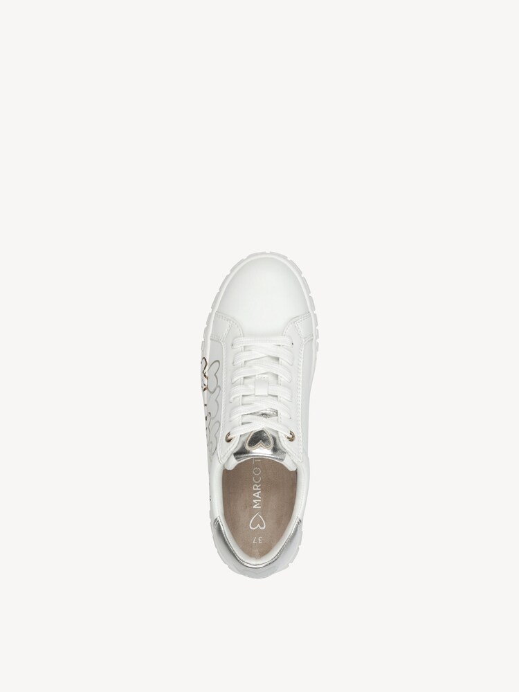 Marco Tozzi, Sneaker - oro WHITE/GOLD, immagine 3 di 6