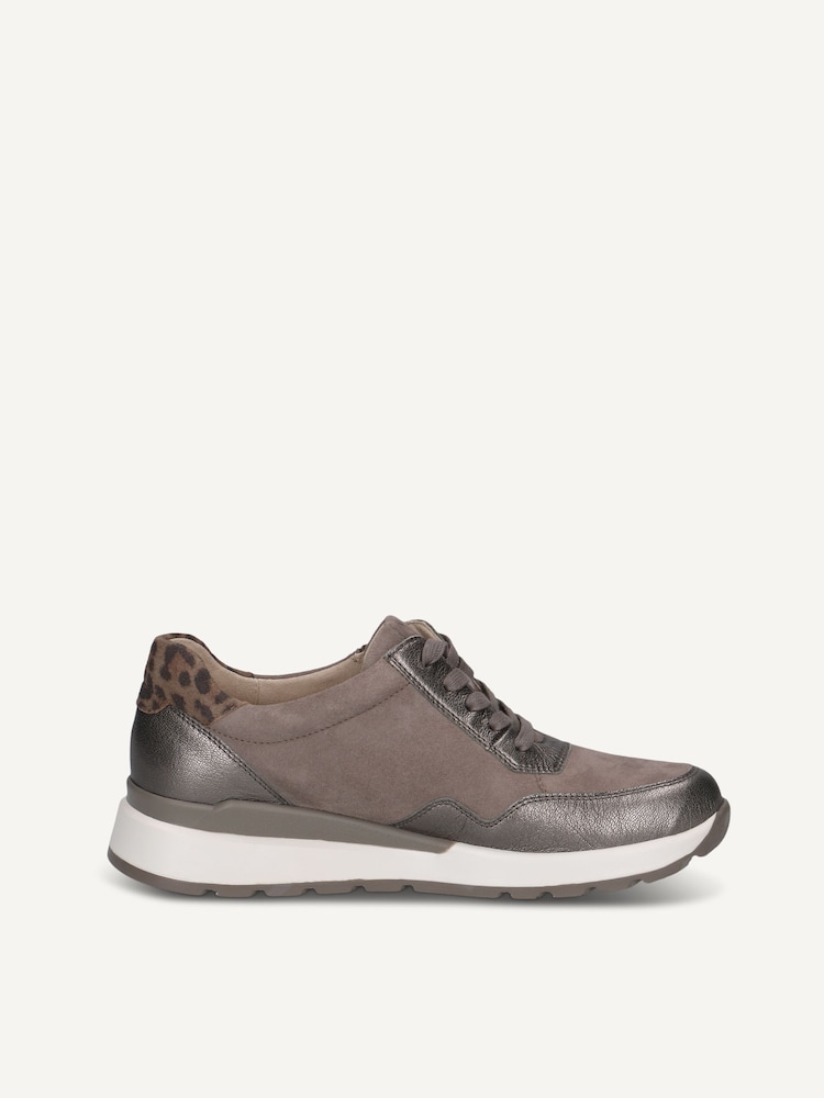 Caprice, Basket en cuir - beige TAUPE COMB, image 4 sur 6