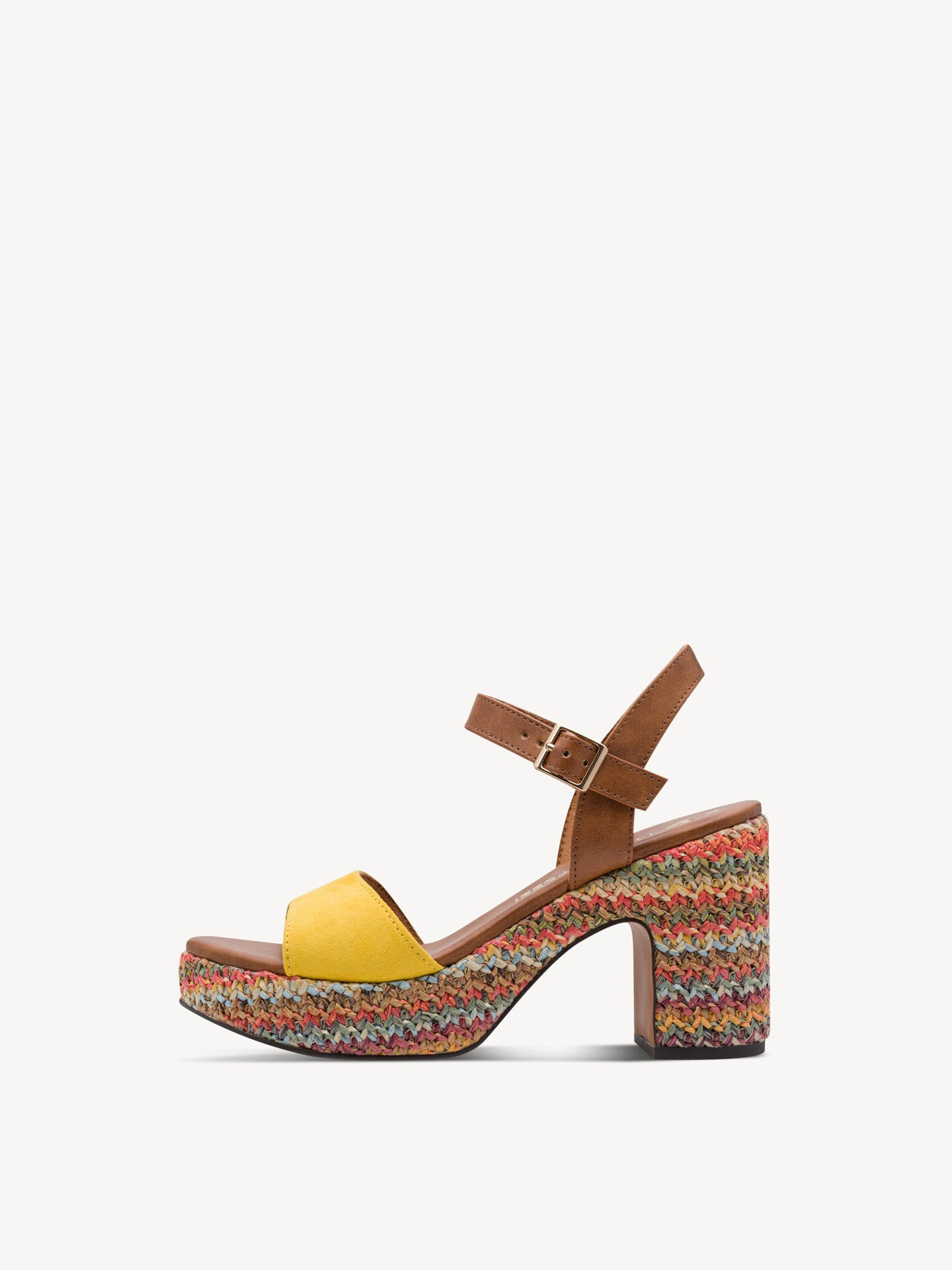 Marco Tozzi, Sandalo - giallo LEMON COMB