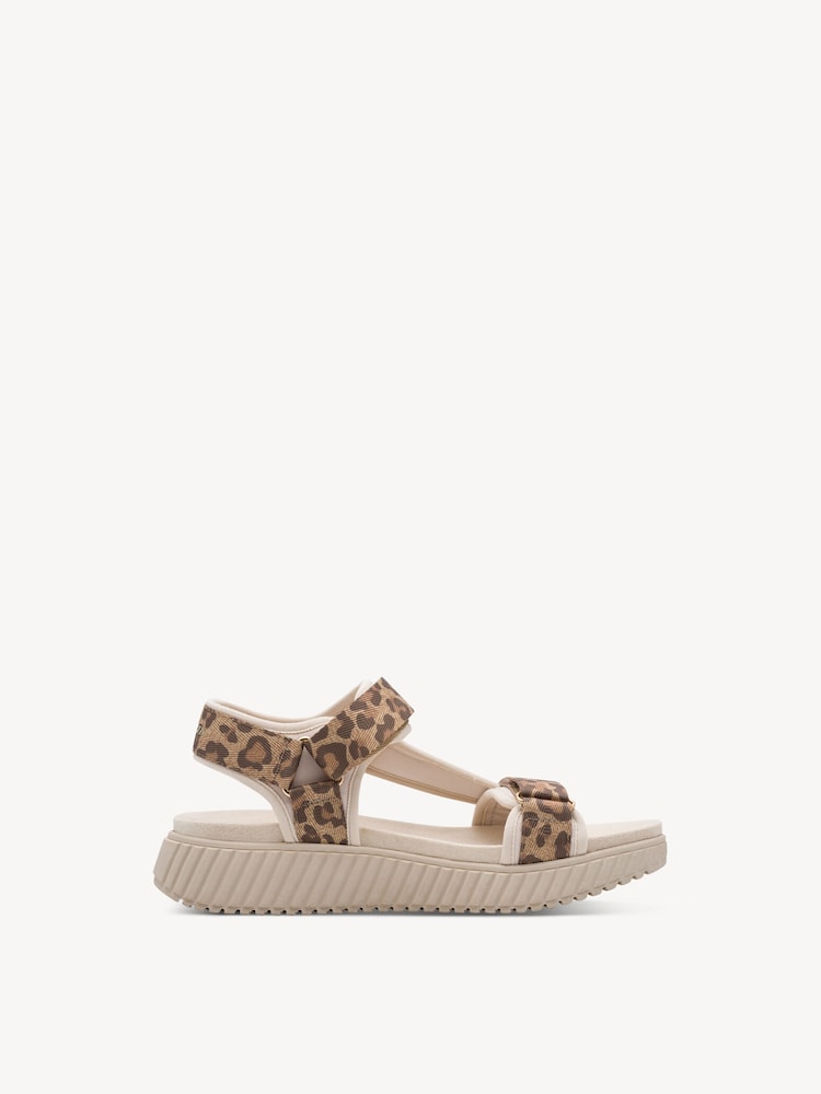 Marco Tozzi, Sandalo - beige LEO DUNE COMB, immagine 6 di 6
