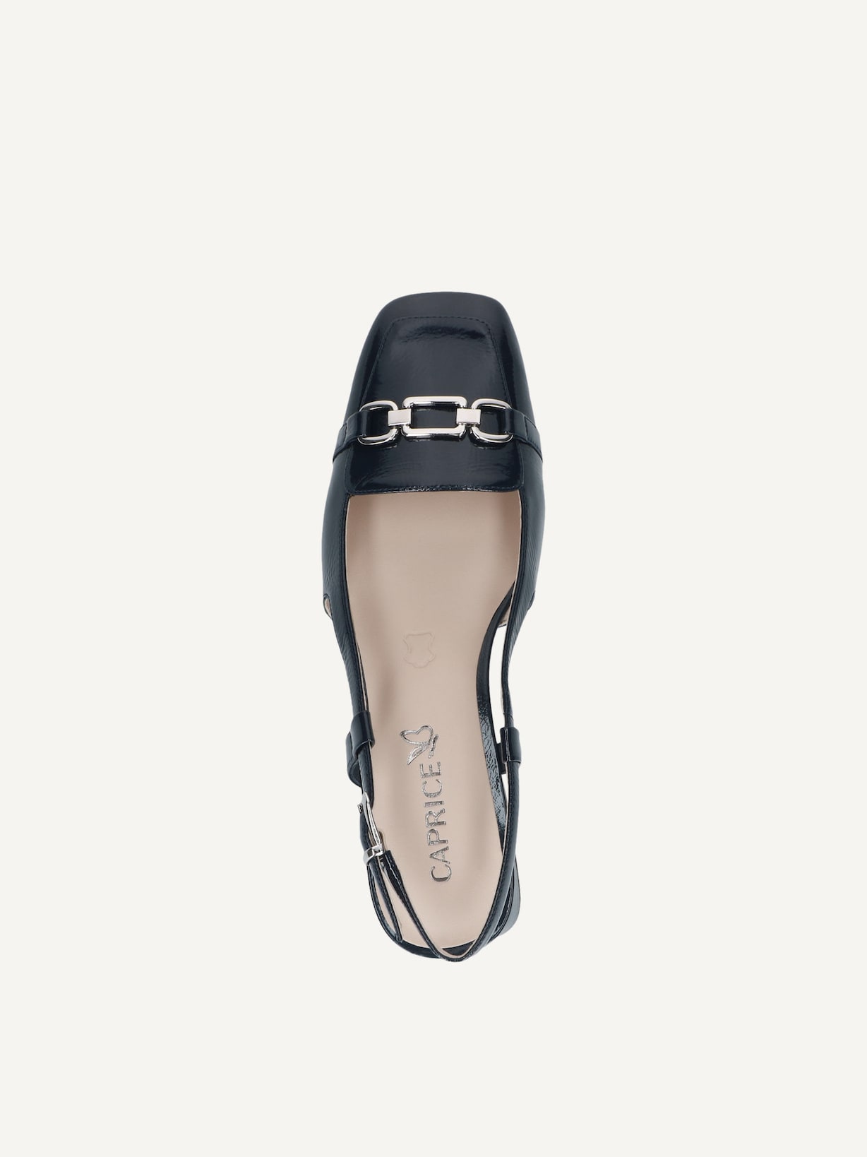 Caprice, Escarpin en cuir - bleu OCEAN NAPLAK, image 4 sur 5