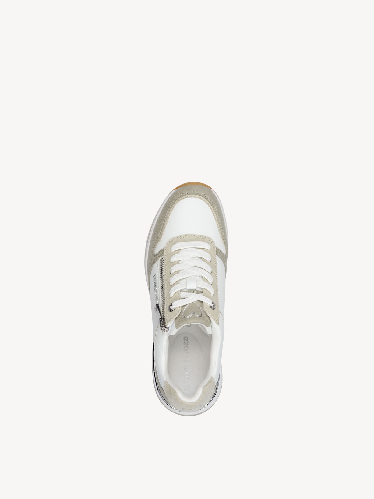 Marco Tozzi, Sneaker - weiß WHITE/MATCHA, Bild 6 von 7