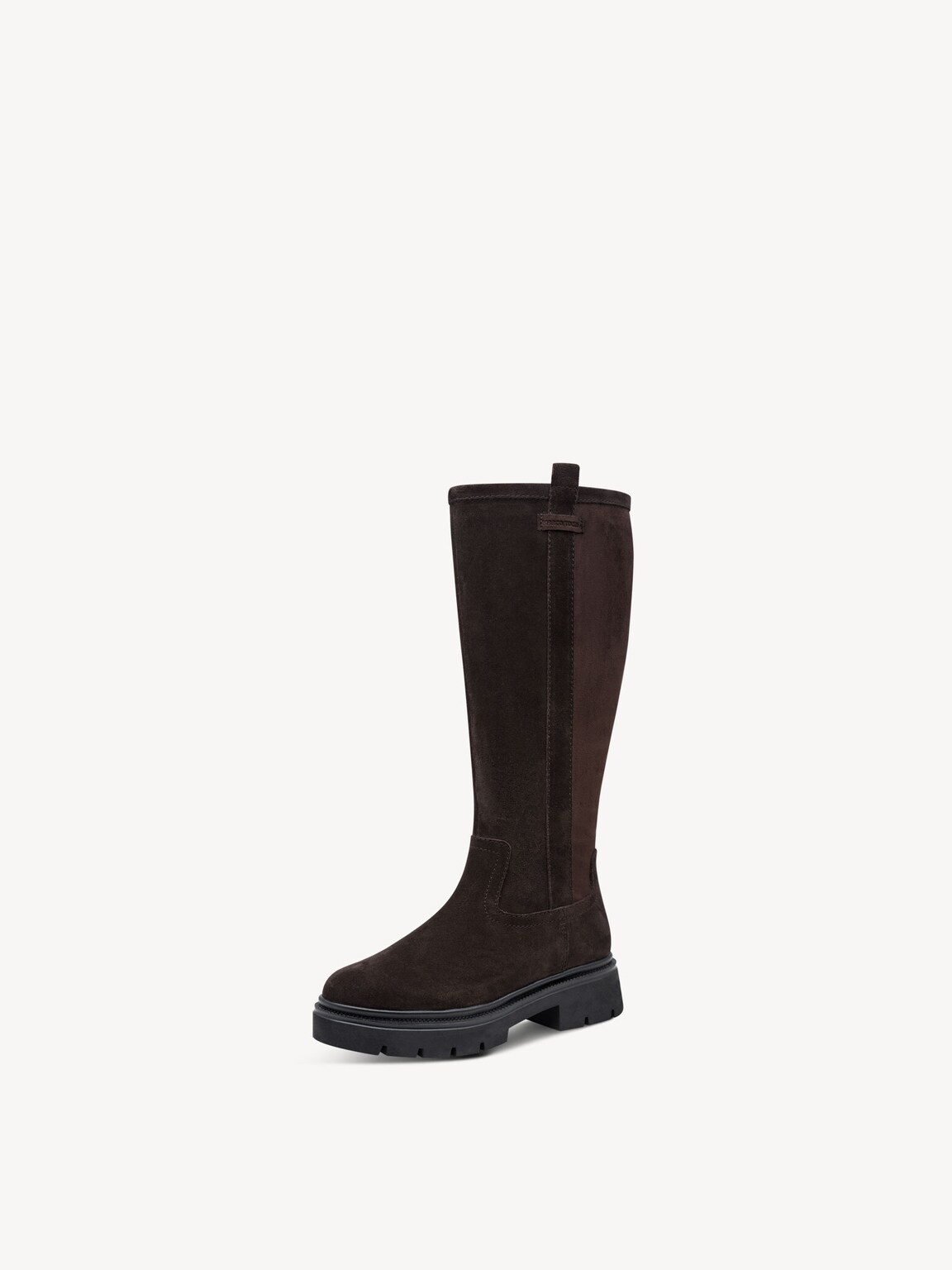 Marco Tozzi, Boots - brown, MOCCA SUEDE, Image 3 of 7