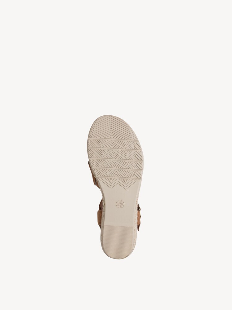 Jana, Heeled sandal - brown COGNAC, image 4 of 6