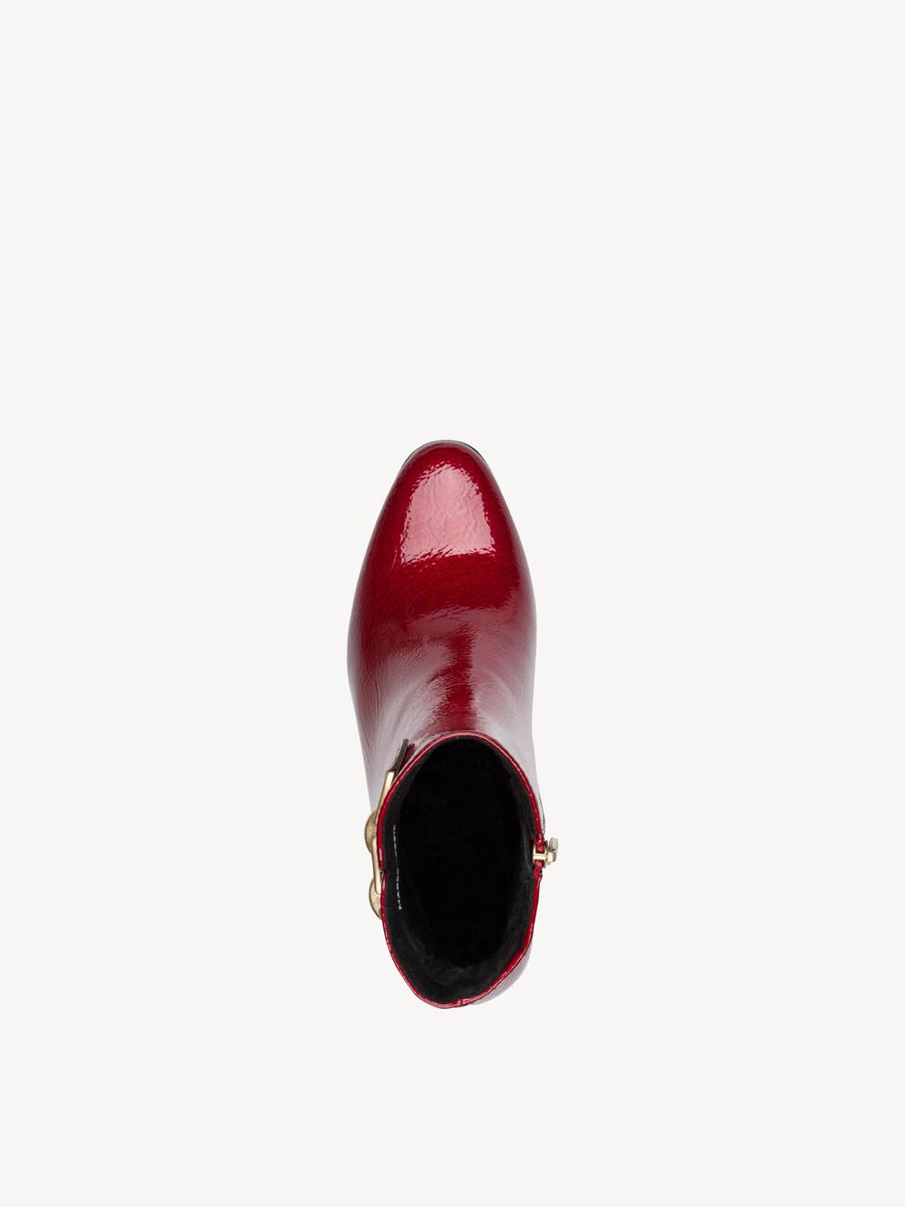 Marco Tozzi, Stiefelette - rot DK.RED PAT., Bild 6 von 7