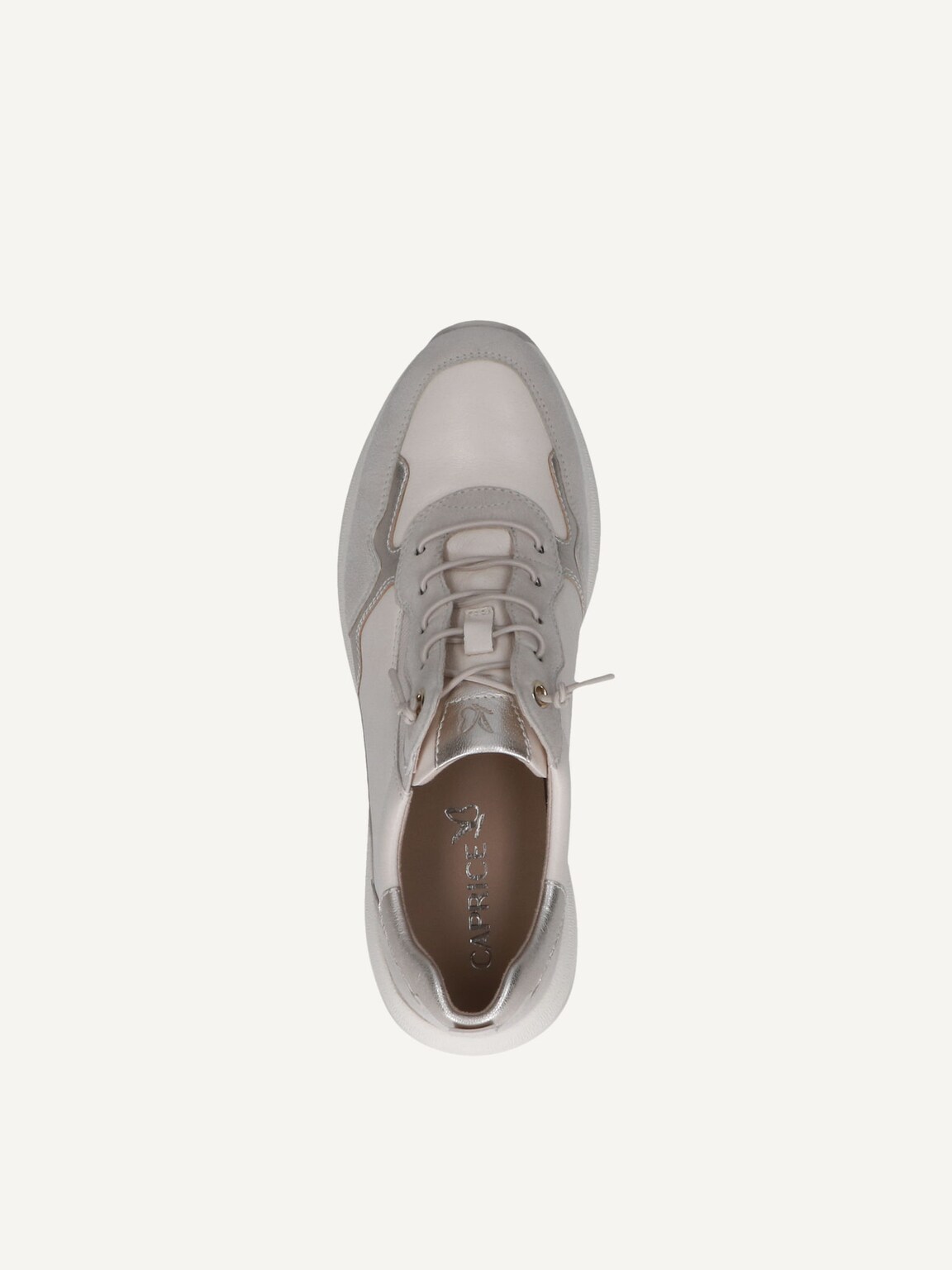 Caprice, Leather Sneaker - white OFFWHITE COMB, image 5 of 5