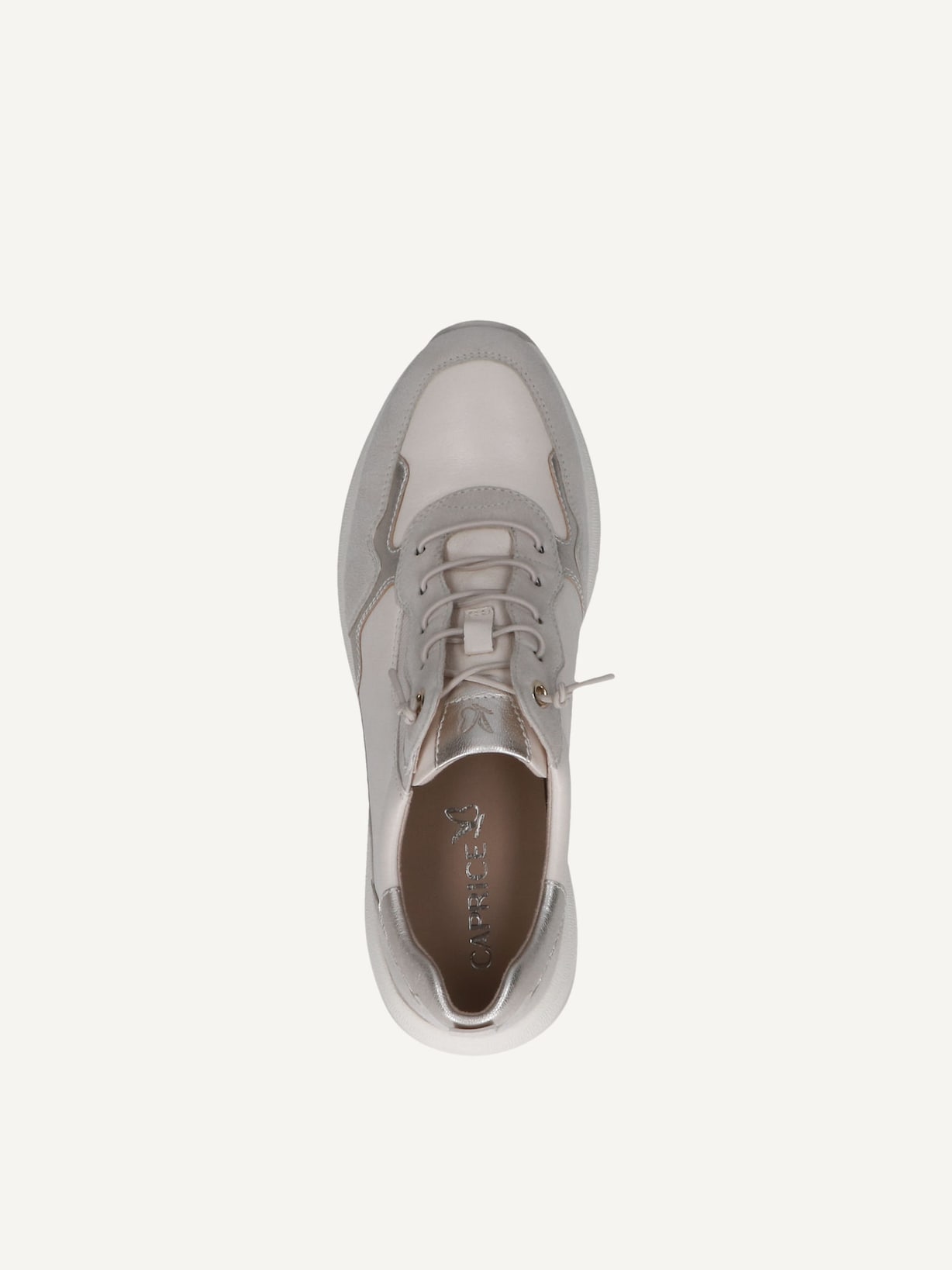 Caprice, Basket en cuir - blanc OFFWHITE COMB, image 4 sur 5