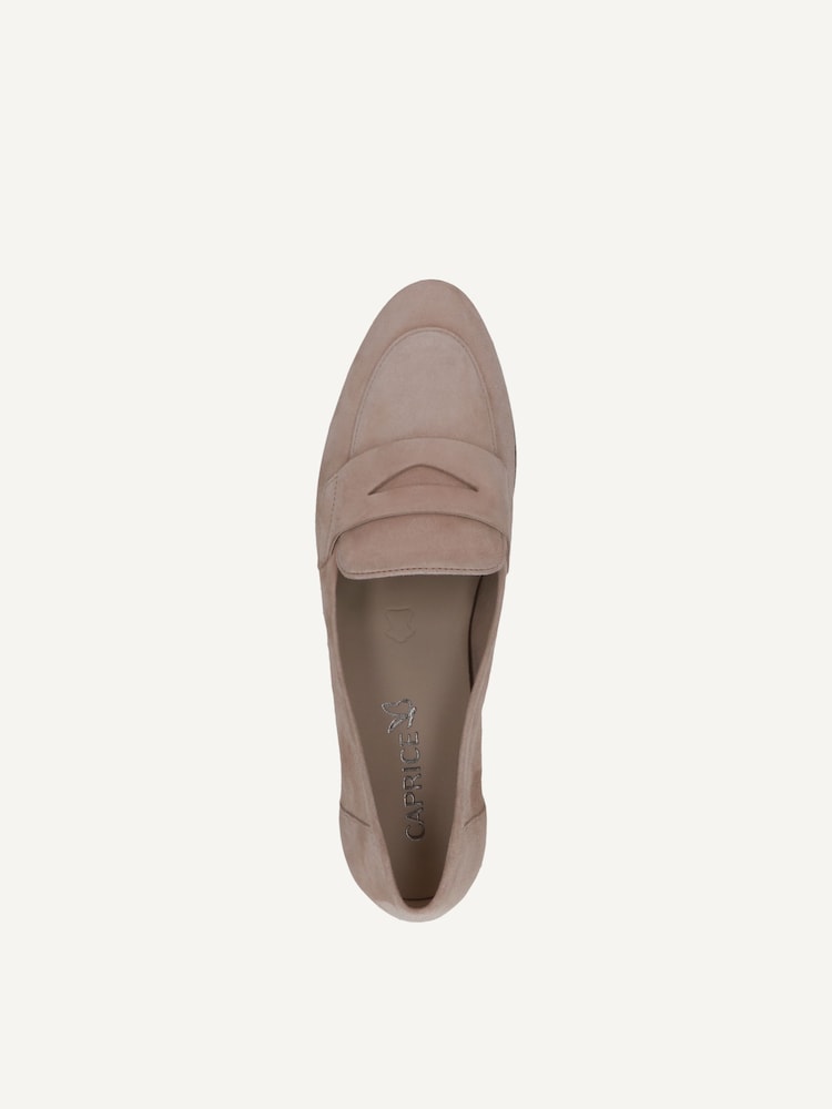 Caprice, Slipper en cuir - beige BEIGE SUEDE, image 4 sur 5