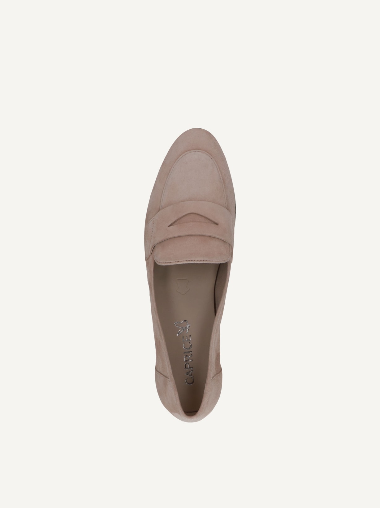 Caprice, Slipper en cuir - beige BEIGE SUEDE, image 4 sur 5