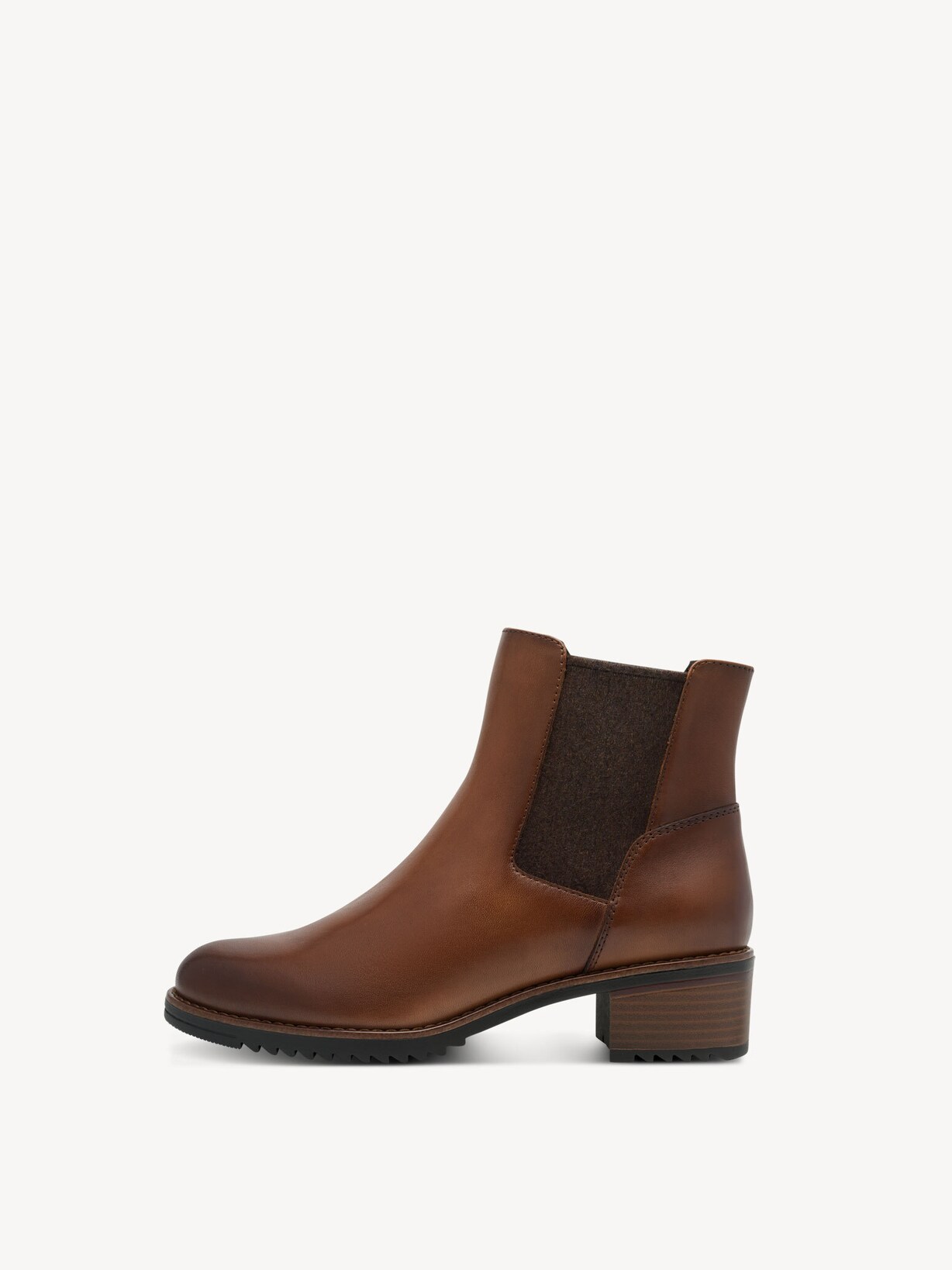 Marco Tozzi, Chelseaboot - bruin COGNAC, afbeelding 3 van 7