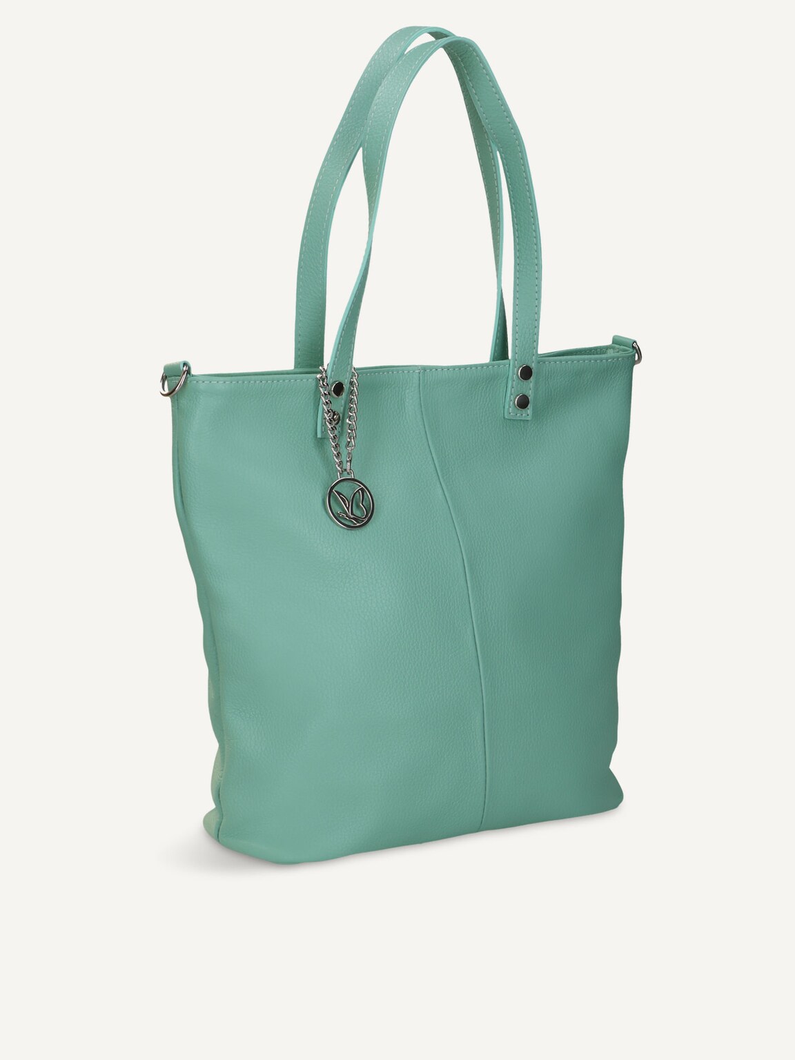 Caprice, Leather Satchel - green MINT NAPPA, image 1 of 3