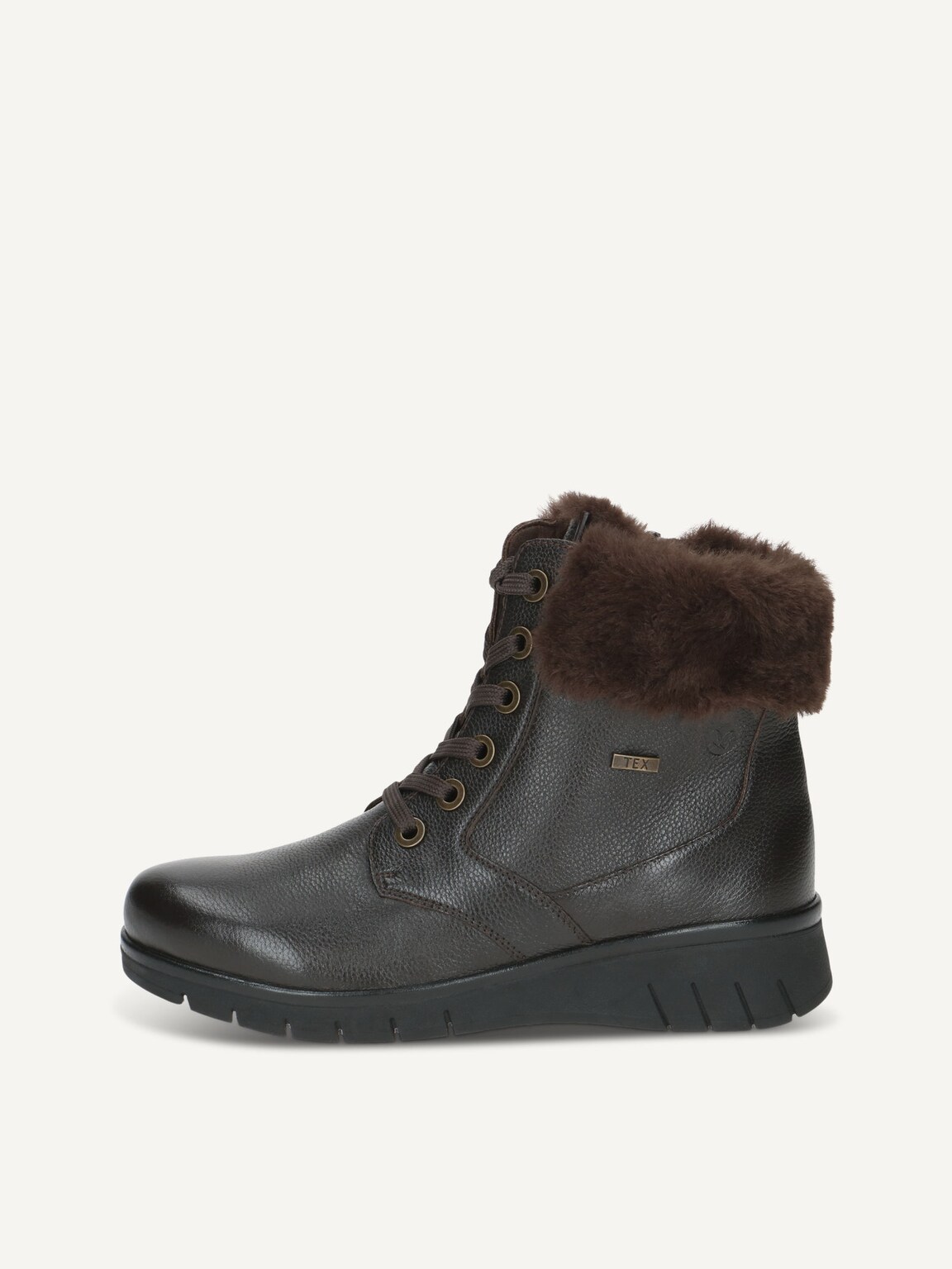 Caprice, Bootie - brown warm lining DK BROWN NAPPA, image 2 of 5