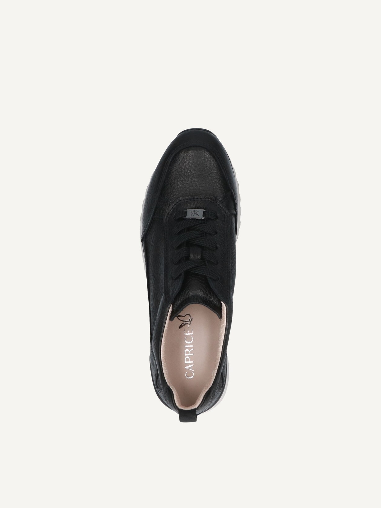 Caprice, Basket en cuir - noir BLACK DEER, image 8 sur 10