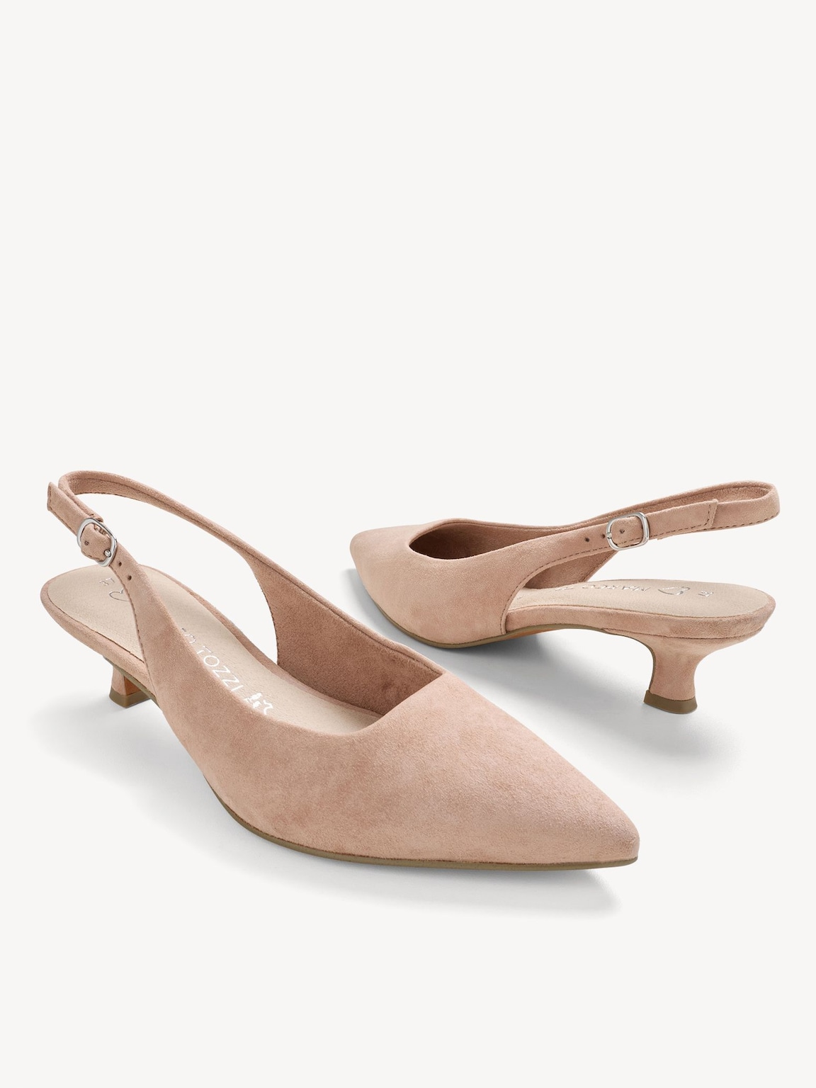Marco Tozzi, Scarpe con cinturino alla caviglia - rosa NUDE, immagine 2 di 7