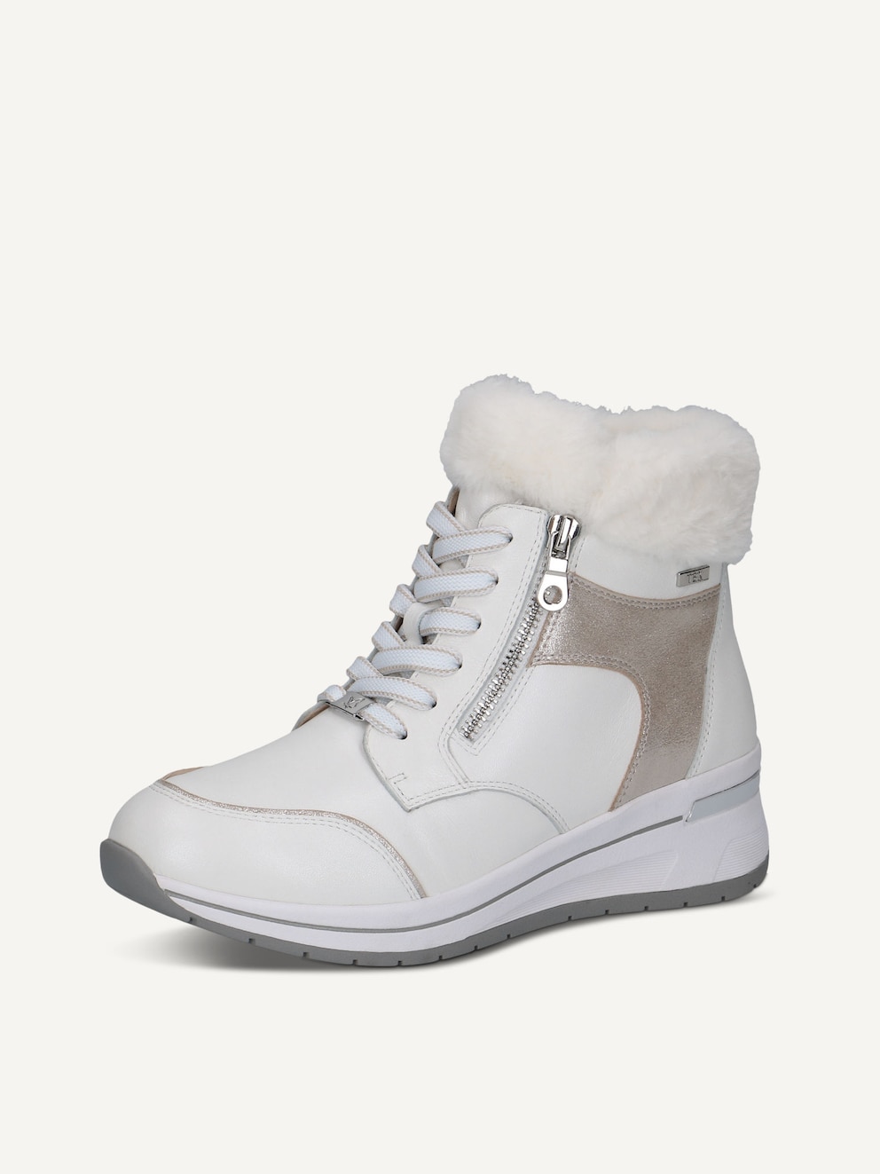 Caprice, Bottine - blanc doublure chaude WHITE COMB I, image 3 sur 6
