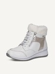 Not selected, Caprice, Bootie - white warm lining WHITE COMB I