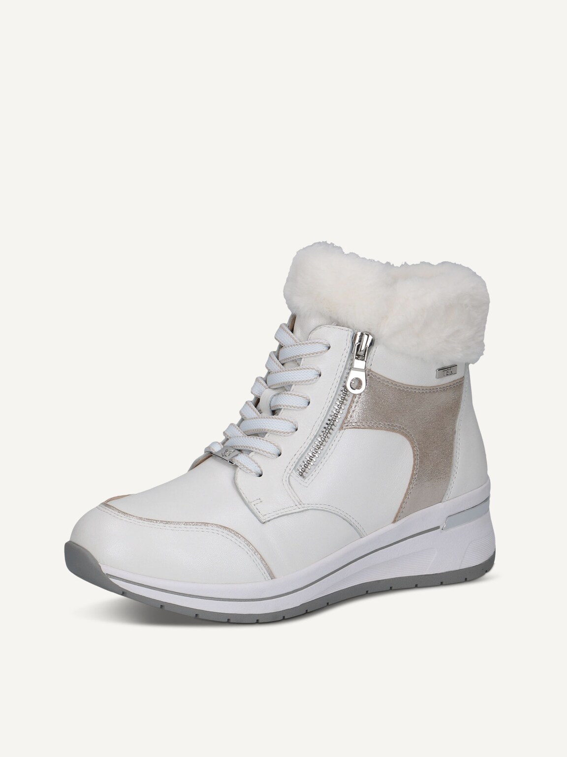 Caprice, Bootie - white warm lining WHITE COMB I, image 1 of 6