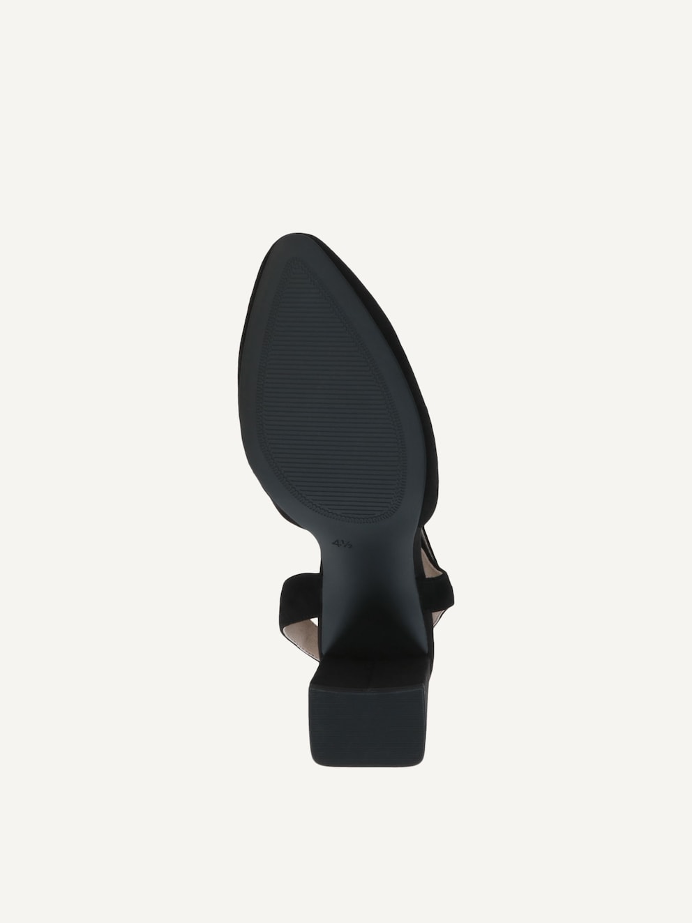 Caprice, Leather sling pumps - black BLACK SUEDE, image 6 of 6