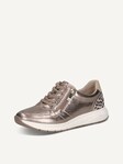 Selected, Caprice, Leather Sneaker - brown TAUPE MET.COMB