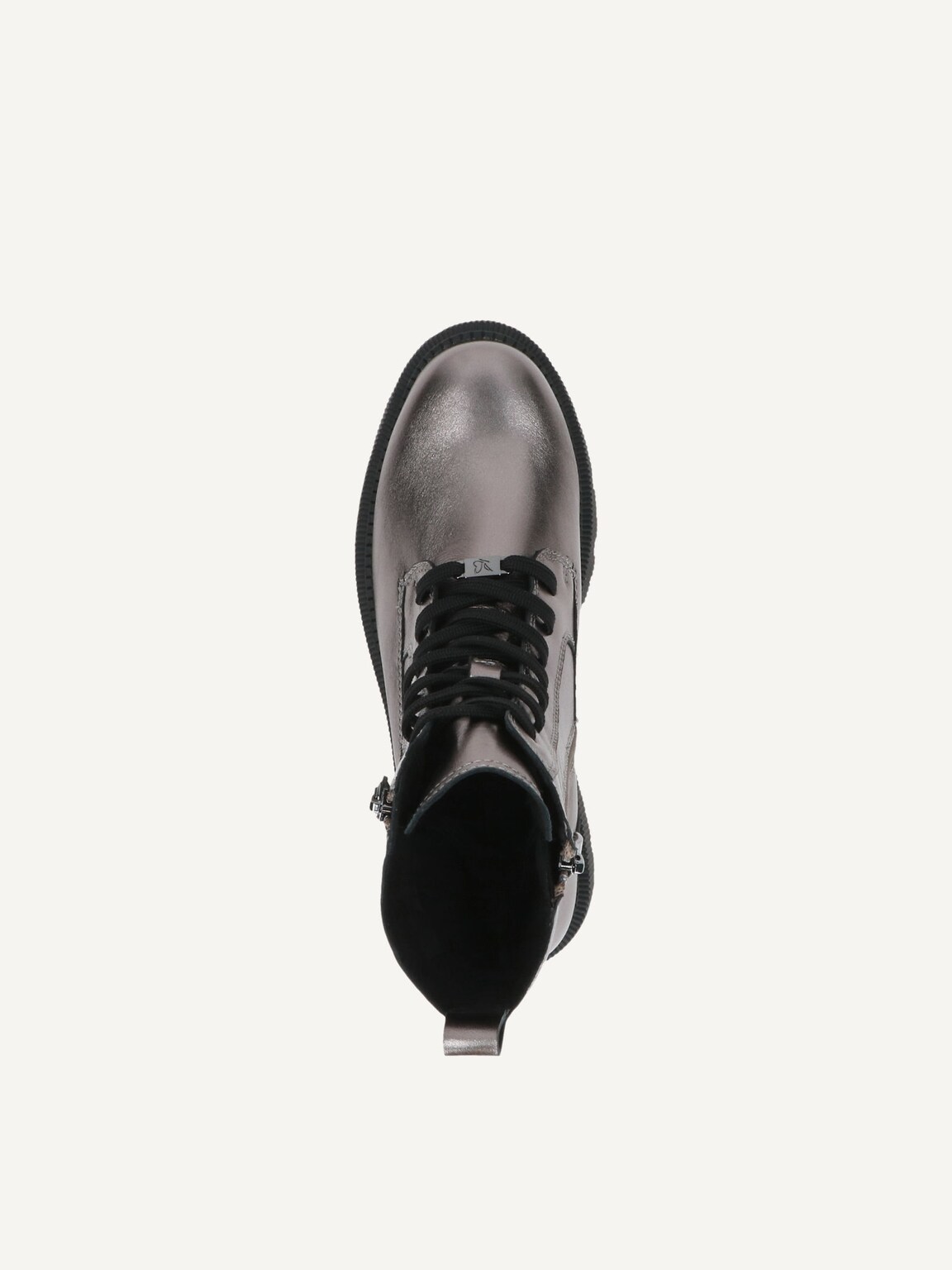 Caprice, Leather Bootie - brown warm lining TAUPE METALLIC, image 5 of 5