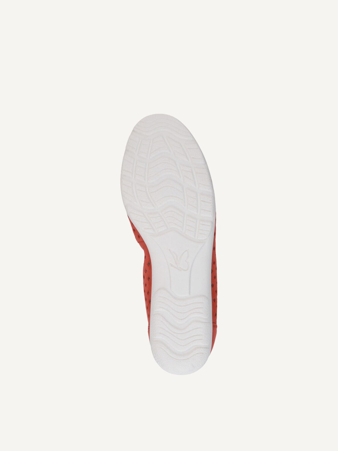 Caprice, Leather Ballerina - orange ORANGE SUEDE, image 4 of 5