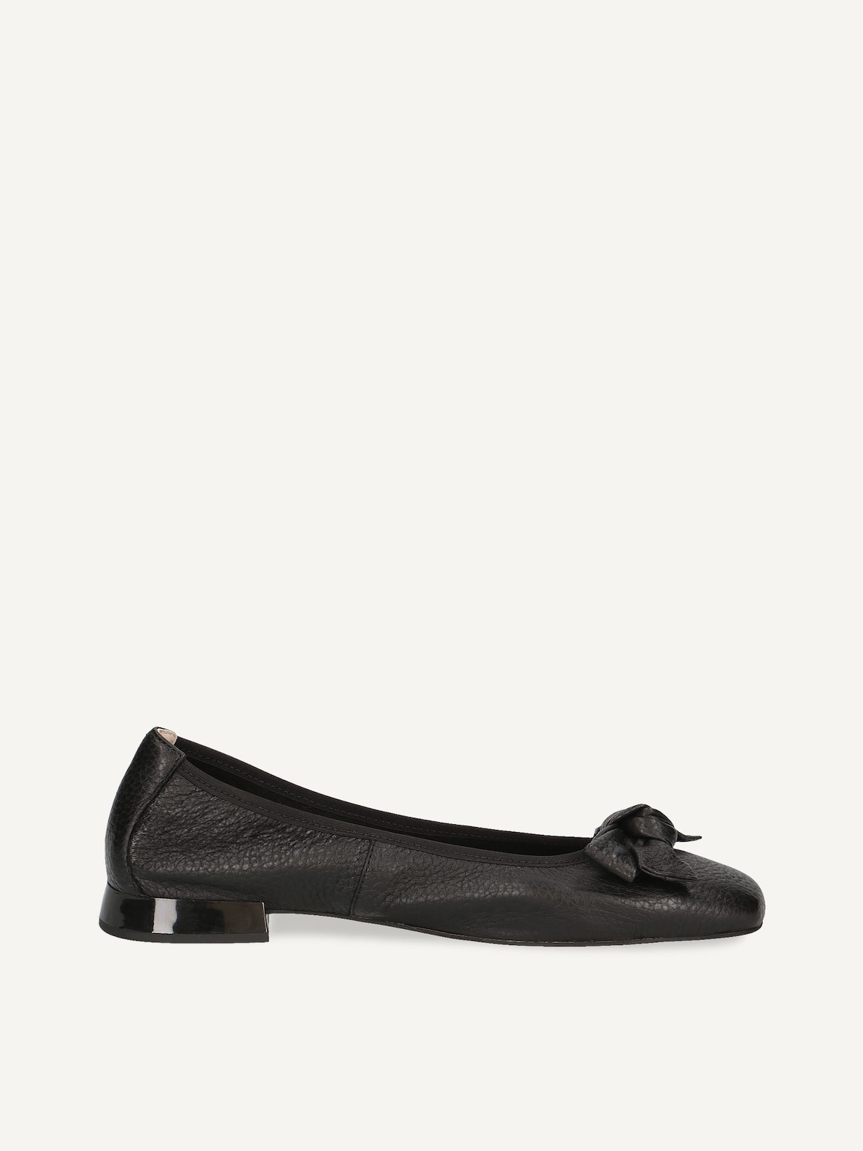 Caprice, Ballerine en cuir - noir BLACK DEER, image 3 sur 5
