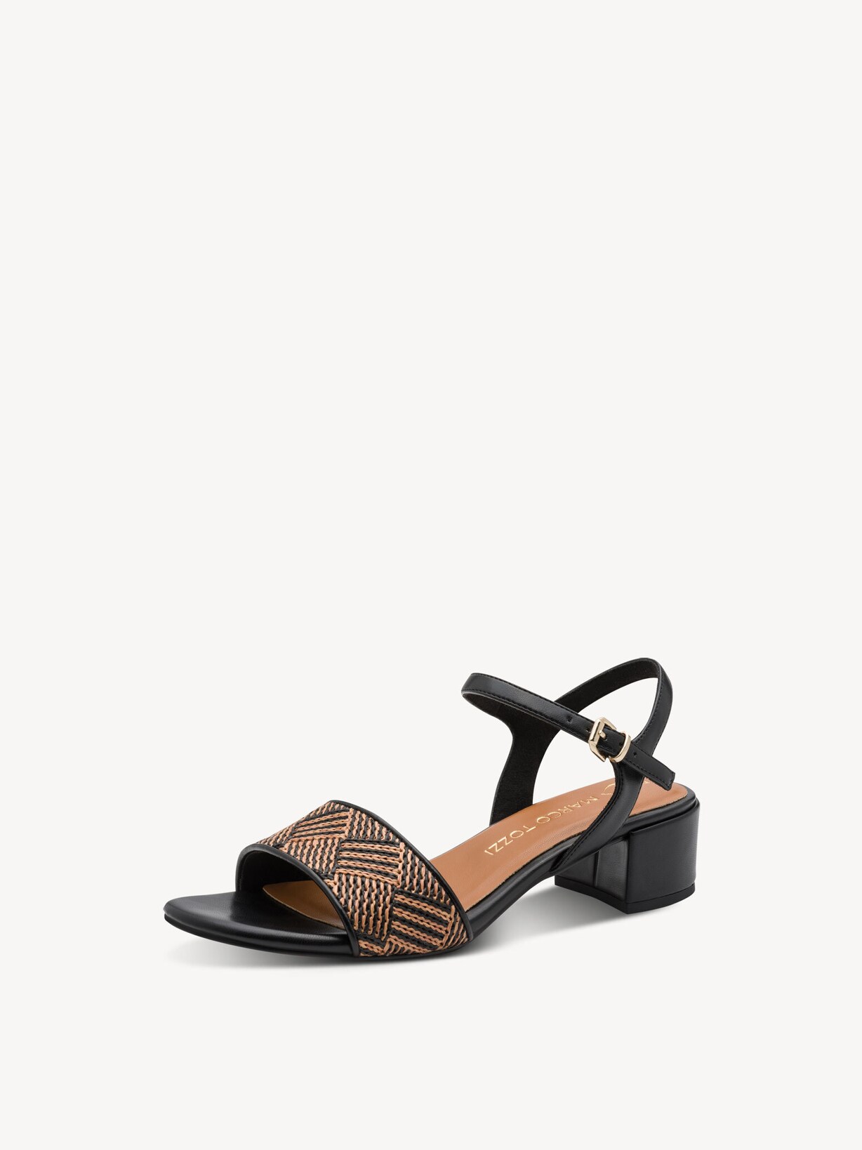 Marco Tozzi, Sandály - černá BLACK COMB, obrázek 1 z 6