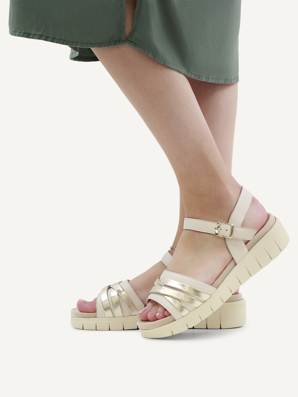 Caprice, Sandal - white OFFWHITE COMB, image 2 of 6